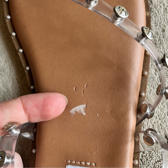 Steve Madden Zildam Rhinestone Studded Sandals - Picture 8 of 8